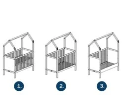 My First House Bedbank 60x120 - Mat Zwart -Life Kleintje Winkel bopita my first house bedbank 60x120 mat zwart 3