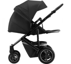 Smile III Kinderwagen - Space Black -Life Kleintje Winkel britax rAmer premium smile iii kinderwagen space black 1