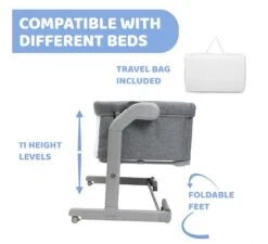 CHICCO Next2me Magic Evo - Desert Taupe -Life Kleintje Winkel chicco next2me magic evo desert taupe 4