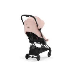 CYBEX Coya Buggy - Matt Black/Peach Pink -Life Kleintje Winkel cybex coya buggy matt black peach pink 5