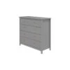 Commode Luna 4-Laden - Grey -Life Kleintje Winkel flexa commode luna 4 laden grey