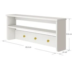 Wandrek Luna - White 9 Wandrek Luna - White -Life Kleintje Winkel flexa wandrek luna white 3