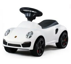 Loopauto Porsche - Wit -Life Kleintje Winkel happy baby loopauto porsche wit 3