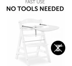 HAUCK Alpha Click Tray - White -Life Kleintje Winkel hauck alpha click tray white 3