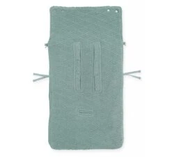 Jollein Voetenzak 0+ River Knit - Ash Green -Life Kleintje Winkel jollein voetenzak 0 river knit ash green 2