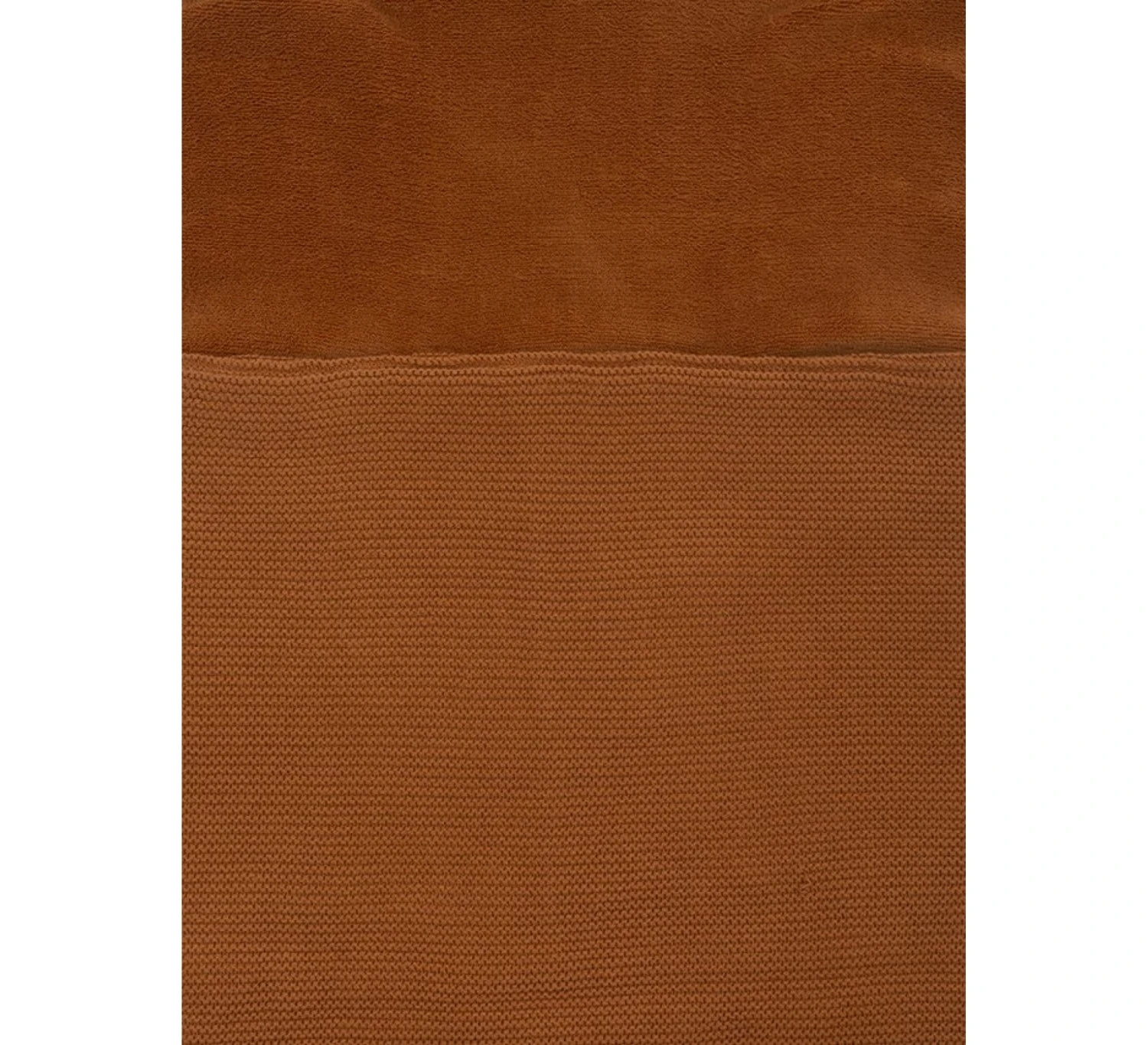 Jollein Voetenzak 3/5 Punt Basic Knit - Caramel 4 Jollein Voetenzak 3/5 Punt Basic Knit - Caramel - Afbeelding 2