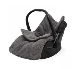 Jollein Voetenzak 3/5 Teddy - Storm Grey