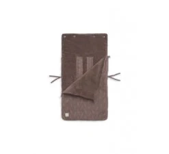 Jollein Voetenzak Groep 0+ Spring Knit - Chestnut -Life Kleintje Winkel jollein voetenzak groep 0 spring knit chestnut 2