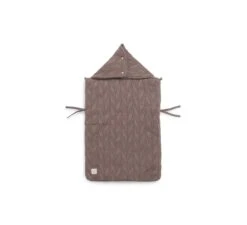 Jollein Voetenzak Groep 0+ Spring Knit - Chestnut -Life Kleintje Winkel jollein voetenzak groep 0 spring knit chestnut 3