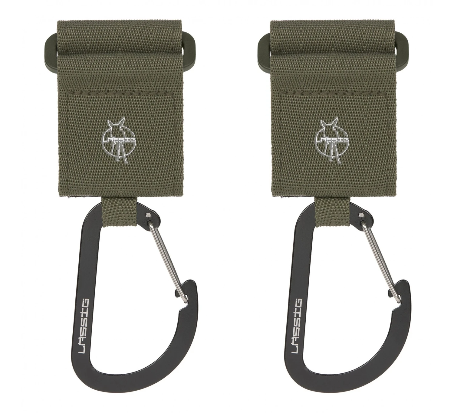 Lassig Tassenhaken - Olijfgroen 3 Lassig Tassenhaken - Olijfgroen