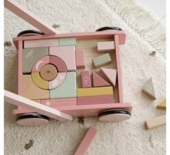 Little Dutch Blokkenkar Wild Flowers -Life Kleintje Winkel little dutch blokkenkar wild flowers 3