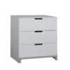 Mini Commode 3 Lades Wit/grijs -Life Kleintje Winkel pinio mini commode 3 lades wit grijs