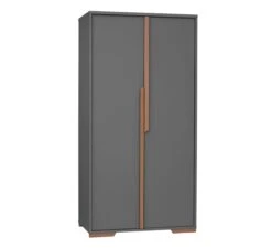 Snap 2-Deurskast - Dark Grey