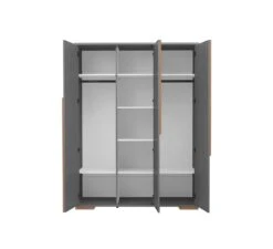 Snap 3-Deurskast - Dark Grey -Life Kleintje Winkel pinio snap 3 deurskast dark grey 1