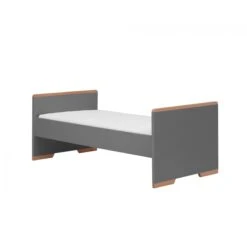 Snap Ledikant 70x140cm - Dark Grey -Life Kleintje Winkel pinio snap ledikant 70x140cm dark grey 2