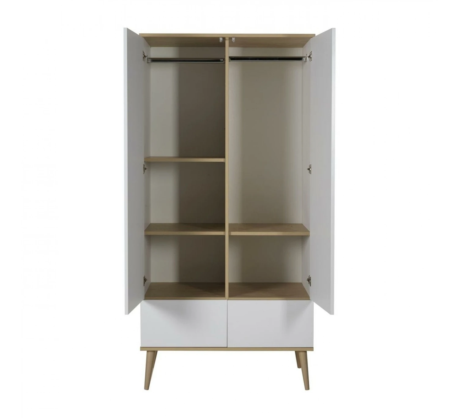 2-Deurskast Flow - White 4 2-Deurskast Flow - White - Afbeelding 2