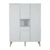 3-Deurskast Cocoon XL - Ice White -Life Kleintje Winkel quax 3 deurskast cocoon xl ice white