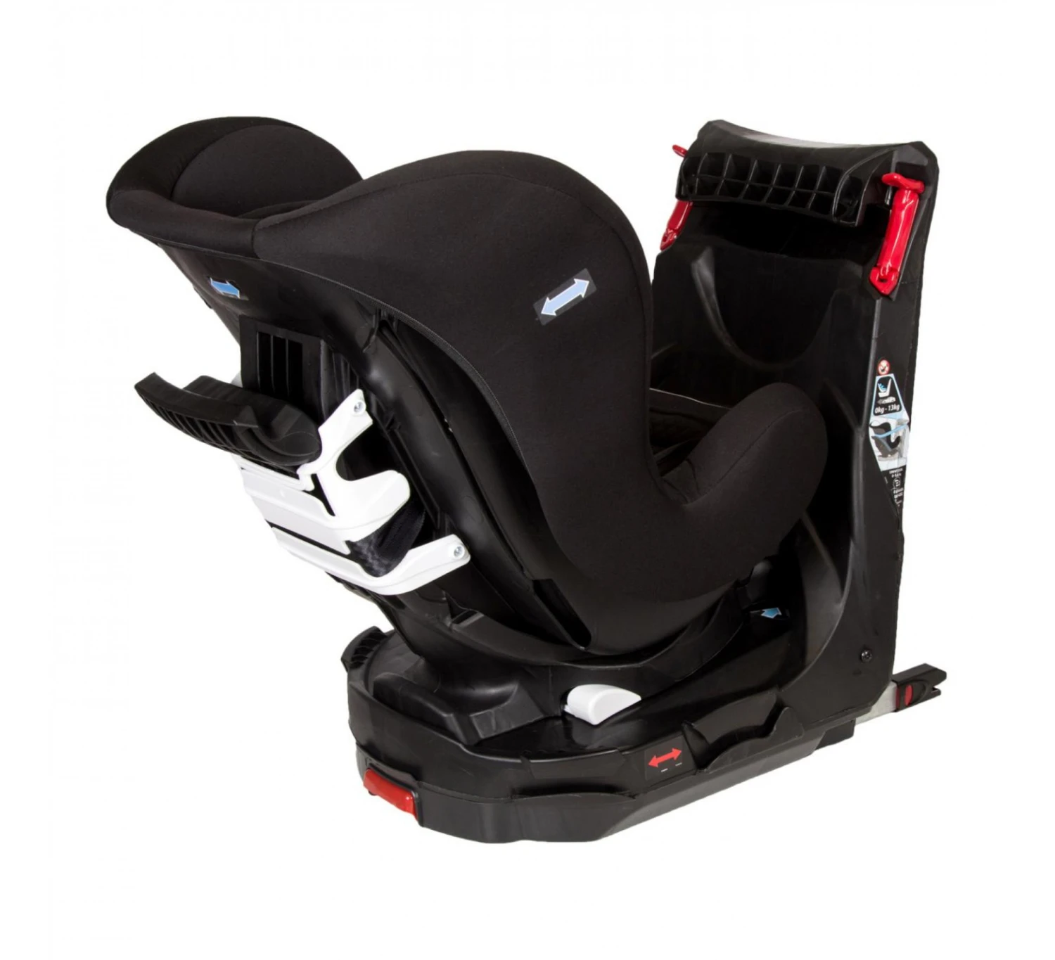 Easy Rider 360° Isofix Autostoel - Black 5 Easy Rider 360° Isofix Autostoel - Black - Afbeelding 3