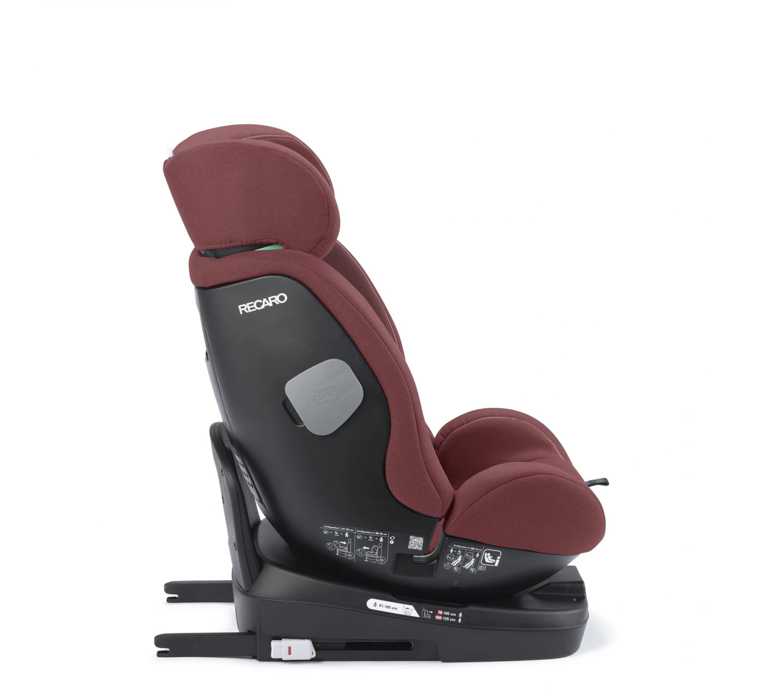 Recaro Salia 125 KID I-Size - Iron Red 5 Recaro Salia 125 KID I-Size - Iron Red - Afbeelding 3