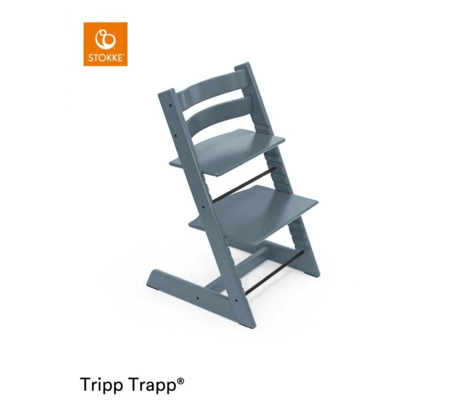 Stokke Tripp Trapp® Kinderstoel - Fjord Blue 3 Stokke Tripp Trapp® Kinderstoel - Fjord Blue