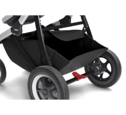 Thule Sleek Kinderwagen - Grey Melange -Life Kleintje Winkel thule sleek kinderwagen grey melange 3